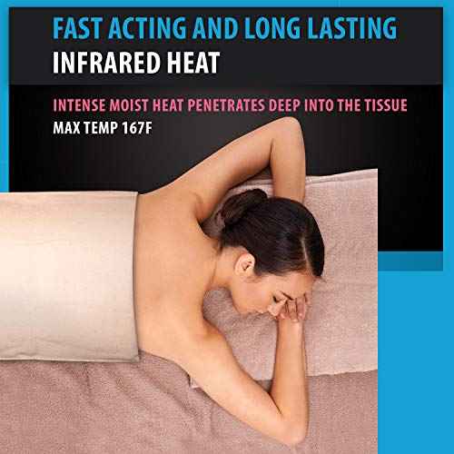 Professional Grade Heating pad with Automatic Moist Heat by Thermotech