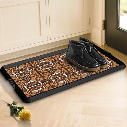 Boot Tray Shoe Mat Decorative Patterned