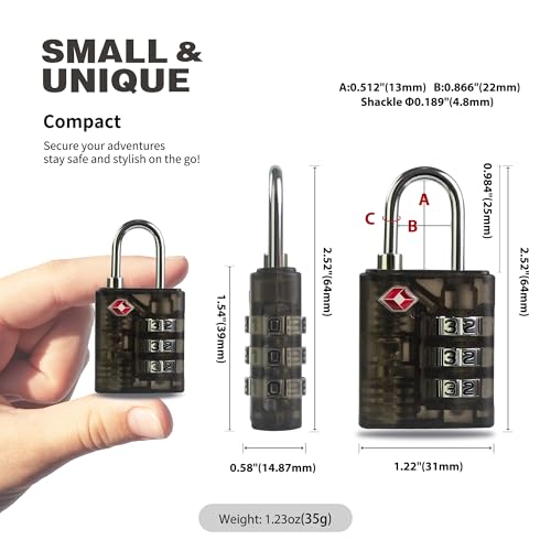 Suitcase Locks TSA Approved