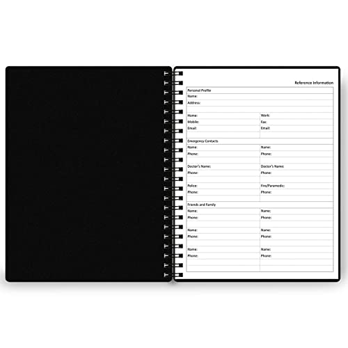 Undated Daily Planner A4 A5 3 Color