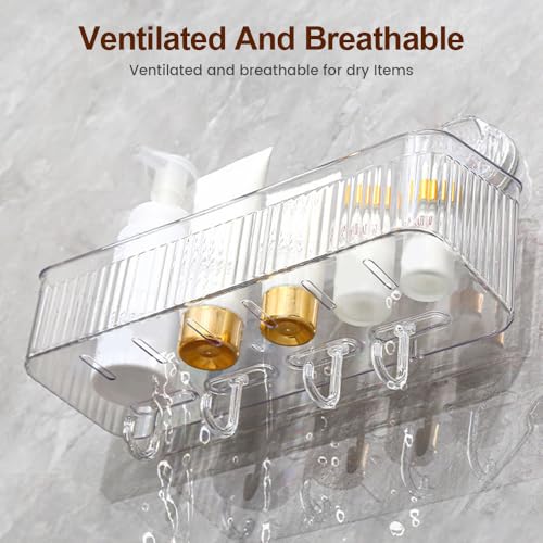 No Drill Bathroom Suction Storage Box