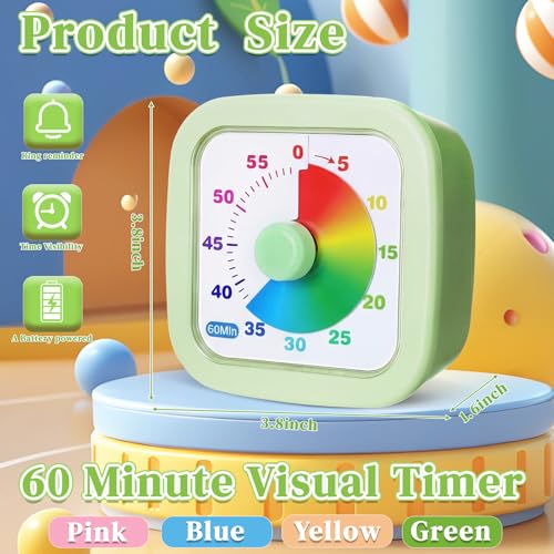 4 Pack Visual Timer