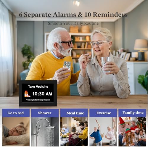 7'' Dementia Clocks for Seniors
