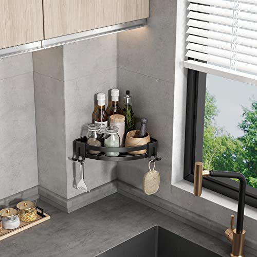adhesive mounting shower caddy