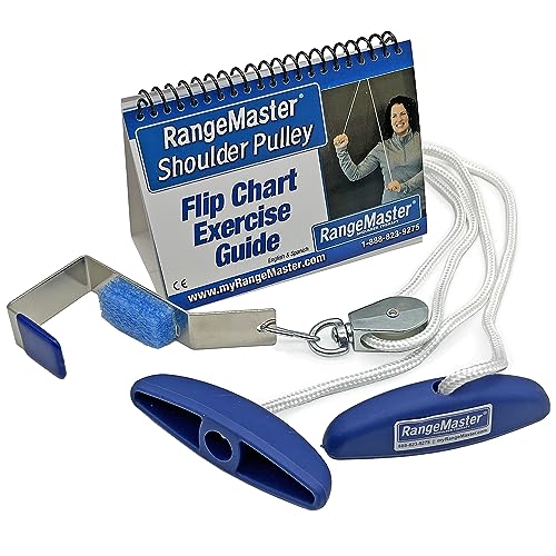 Molded Rubber Handle Shoulder Pulley │ Physical Therapy Tool │ Aids in Recovery and Rehabilitation │ Increases Mobility