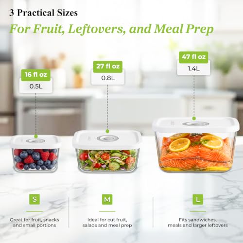 Vacuum Seal Containers for Food Storage