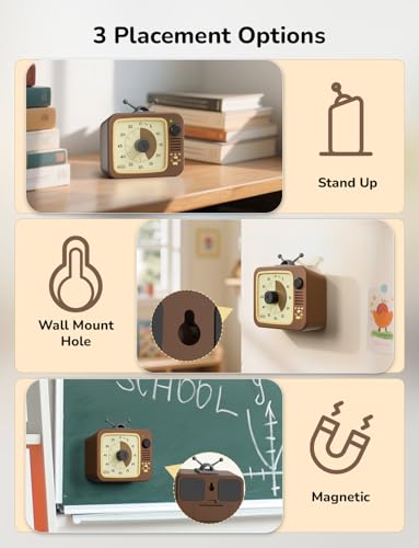 Visual Timer for Kids with Pause Function