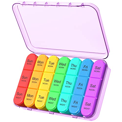 Pill Organizer 3 Times a Day