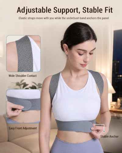 Upper Back Brace Posture Corrector for Women