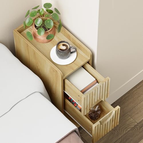 Narrow Nightstand Set of 2