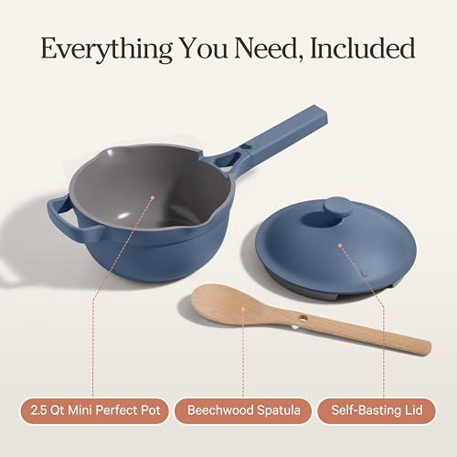 Perfect Pot Nonstick Ceramic Sauce Pan with Lid
