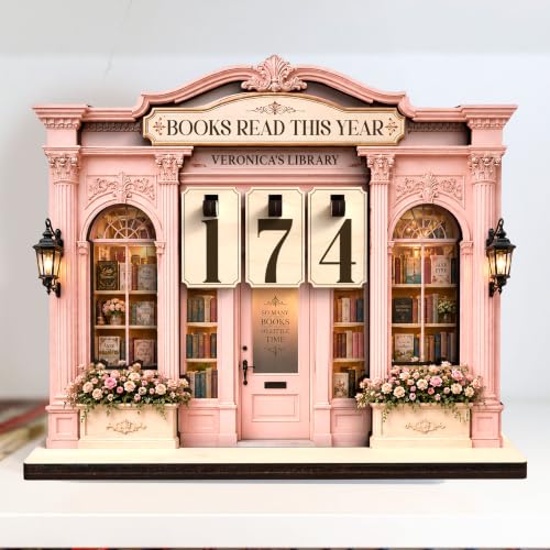Personalized Books Read This Year Counter