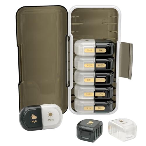 Weekly Pill Organizer 2 Times a Day
