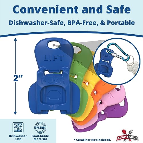 Complete Cover Easy Tab Opener New and Improved 12PK Beverage Barricade 2.0 Colorful Drink Can Protector Cap for Soda