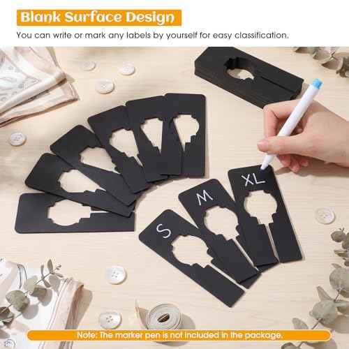 Closet Rack Dividers Rectangular with Marker Pen