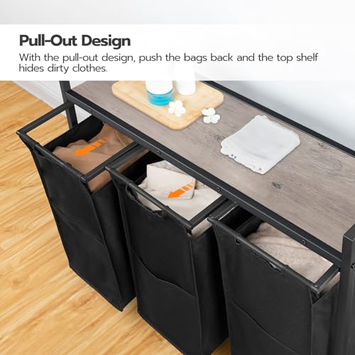 Laundry Sorter 3 Section