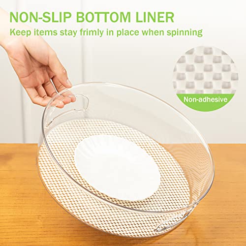 Lazy Susan Organizer for Cabinet with Handle