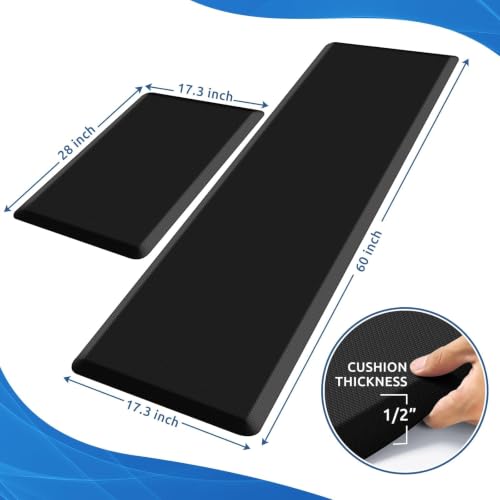 2PCS Kitchen Rugs