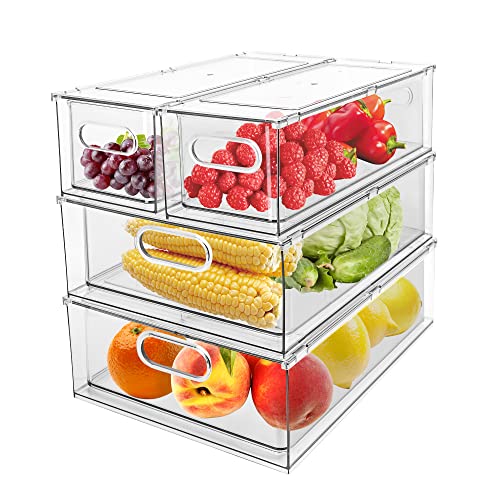 Fridge Drawer Organization Bins