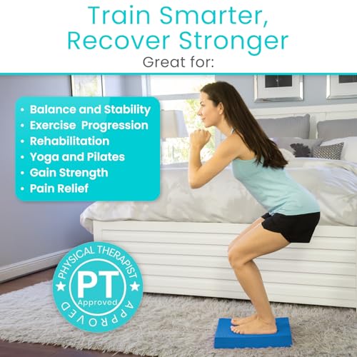 Balance Pad Foam Large Yoga Mat Trainer for Physical Therapy
