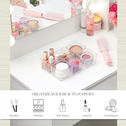 3" Clear Drawer Organizers