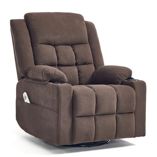 360°Swivel Rocker Recliner Chair for Adults