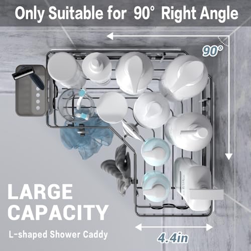Corner Shower Caddy Organizer Shelf