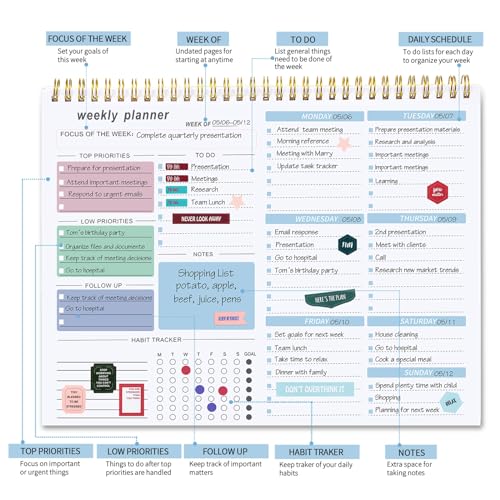 Weekly To Do List Notepad