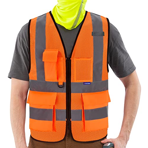 21 colors High Visibility Reflective Work Safety Vest XS