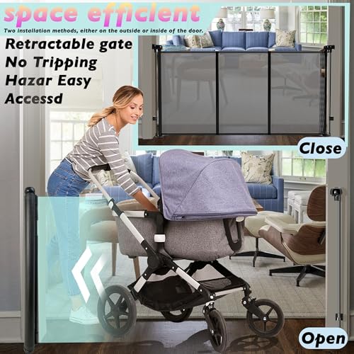Retractable Baby Gates for Stairs