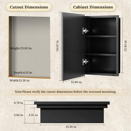 Medicine Cabine with LED Mirror LED Lighted Medicine Cabinet with Anti