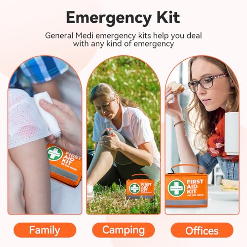 150 Pieces Mini First Aid Kit