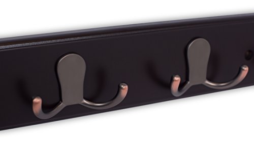 Dual Hook Coat Rack