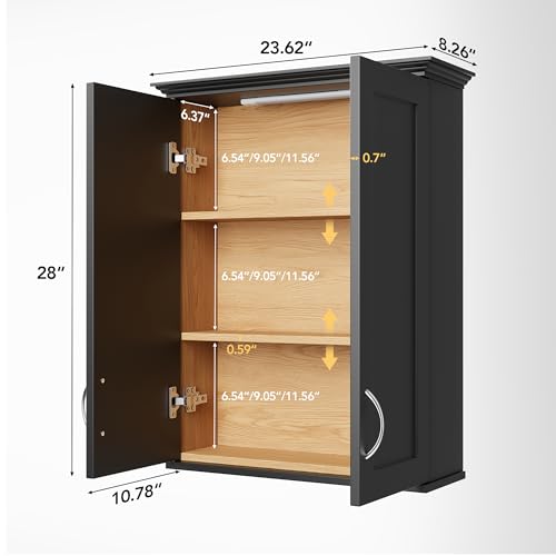 Bathroom Wall Cabinet with Lighting
