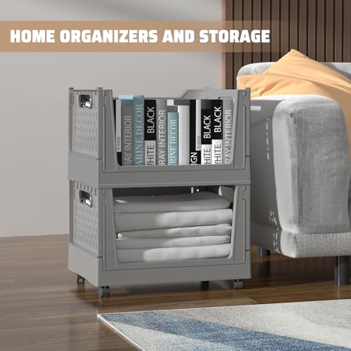 Stackable Plastic Storage Bins