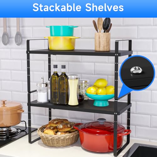 Expandable Cabinet Shelf Adjustable