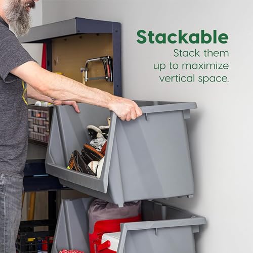 Open Front Storage Bins