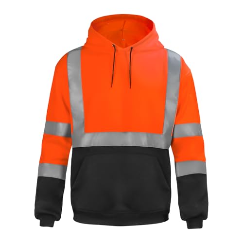 Class 3 High Visibility Sweatshirt for Men
