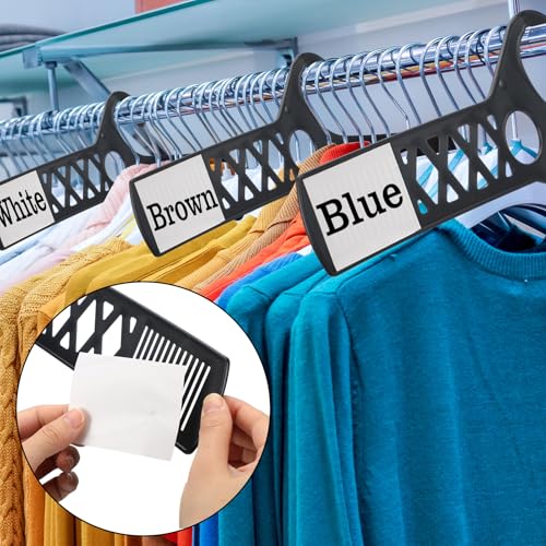 Large Closet Dividers and White Blank Cards