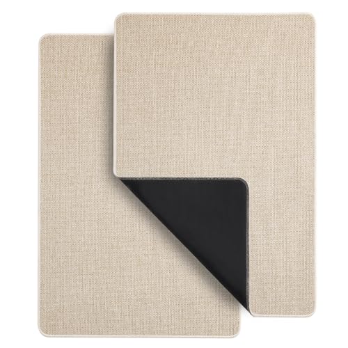 Set of 2 Ultra Thin Bathroom Rugs