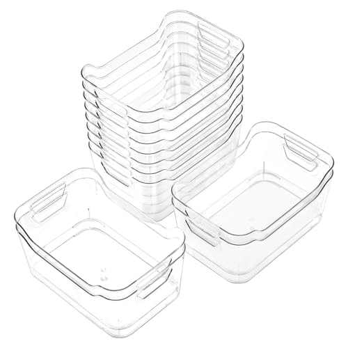 Clear Plastic Storage Bins