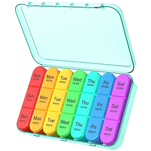 Pill Organizer 3 Times a Day
