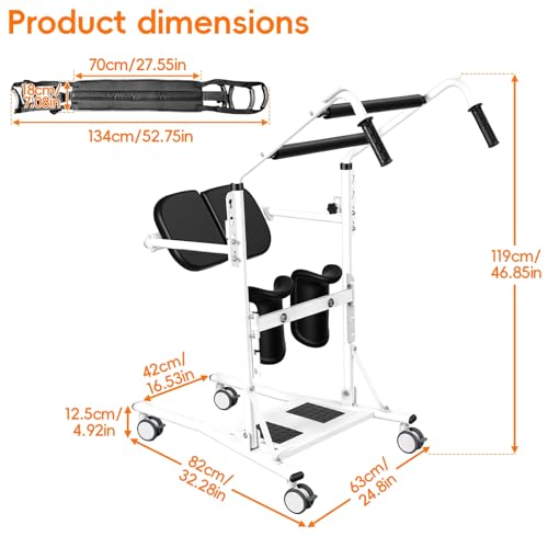Mobility Sit to Stand Patient Lift for Handicapped