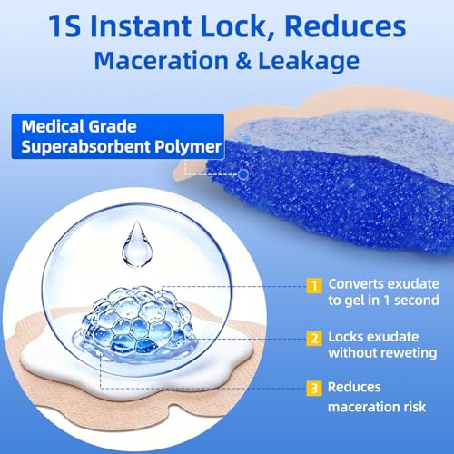 Large Sacrum Silicone Foam Dressing