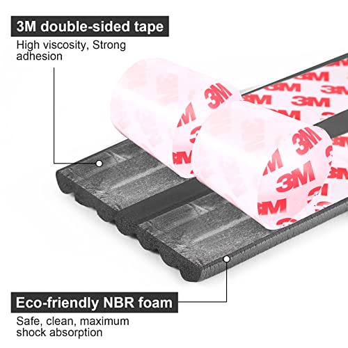Baby Proofing Edge Protector 16.4 feet with 3M Strong Adhesive Pre