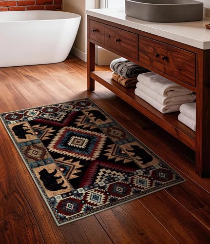 Rustic Cabin Area Rug