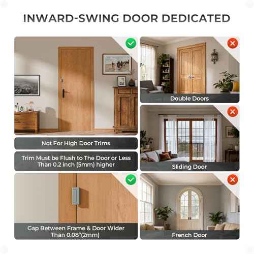 1Pack Door Reinforcement Lock Home Security