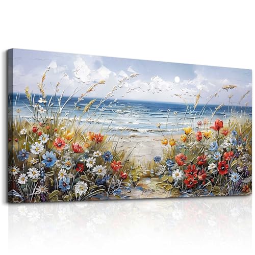 Canvas Wall Art For Bedroom Framed Decorations For Living Room Modern Office Wall Decor Lake View Painting Forest Tree Landscape Pictures Canvas Artworks Ready To Hang Home Decor