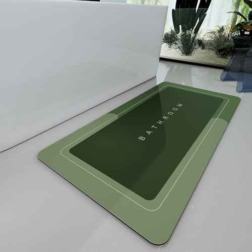 Non Slip Quick Dry Bath Rug Super Absorbent Bath Mat for Bathroom