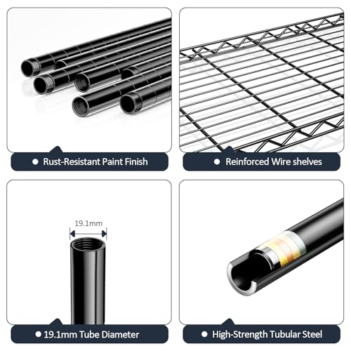 Heavy Duty Steel Storage Shelving Unit